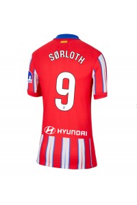 Atletico Madrid Alexander Sorloth #9 Fotballdrakt Hjemme Klær Dame 2024-25 Korte ermer